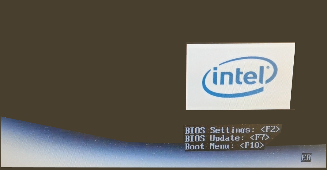 Exemple de BIOS Intel